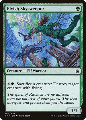 0104 Elvish Skysweeper C Commander Anthology