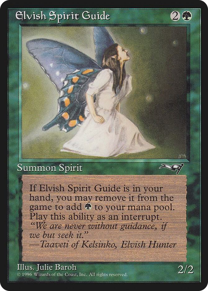 0069 Elvish Spirit Guide U Alliances