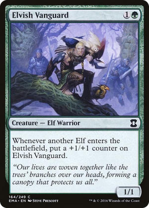 0164 Elvish Vanguard C Eternal Masters