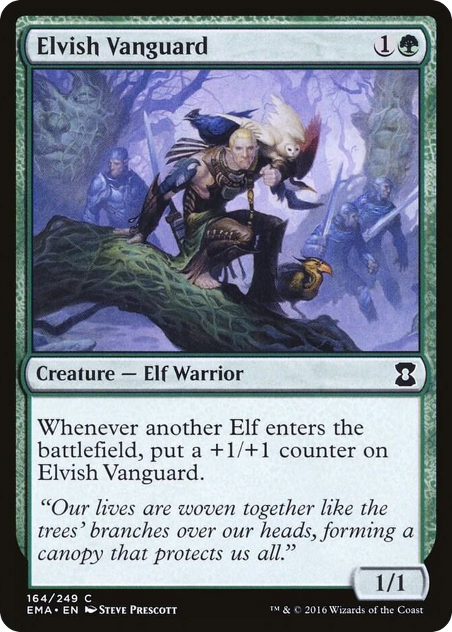 0164 Elvish Vanguard C Eternal Masters