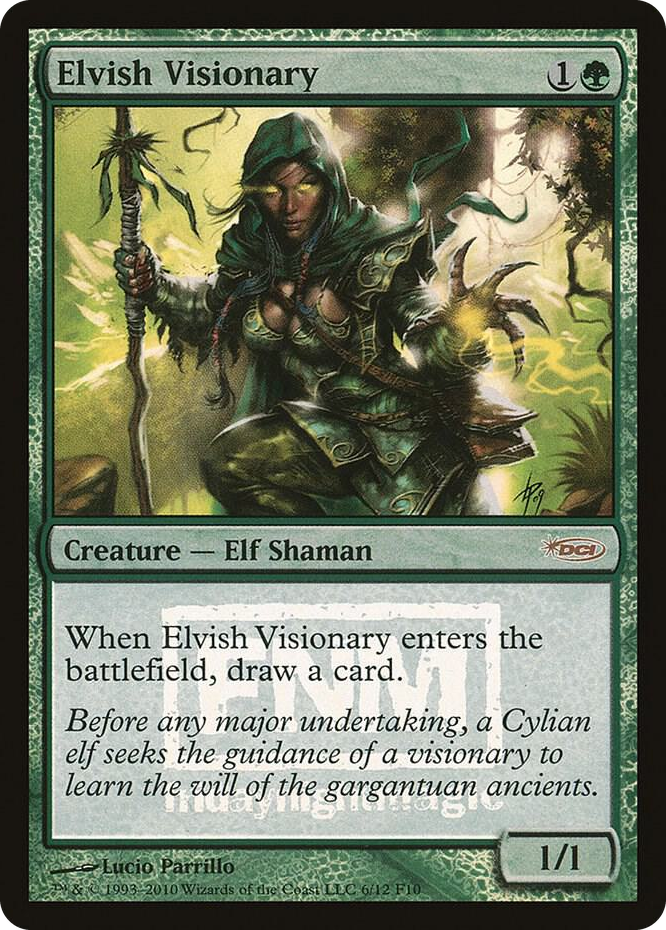 Elvish Visionary #6 P - FNM Promos Pokemon card
