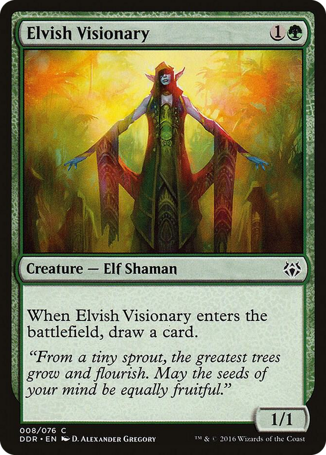 0008 Elvish Visionary C Duel Decks: Nissa vs. Ob Nixilis