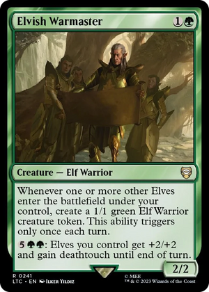 0241 Elvish Warmaster R Commander: The Lord of the Rings: Tales of Middle-earth