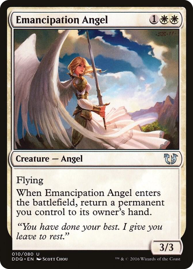 Emancipation Angel #10 U - Duel Decks: Blessed vs. Cursed Pokemon card
