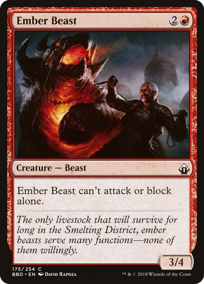 0175 Ember Beast C Battlebond
