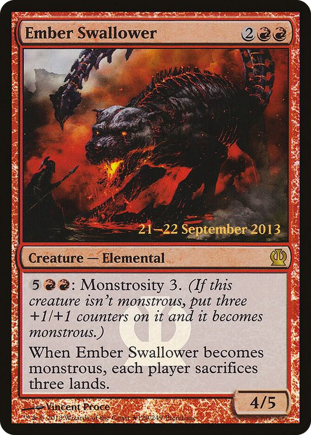 0120 Ember Swallower P Prerelease Cards