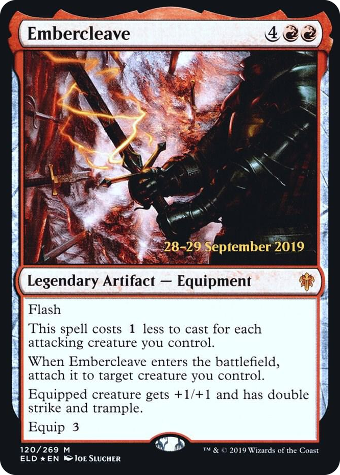 Embercleave #120 M - Prerelease Cards Pokemon card
