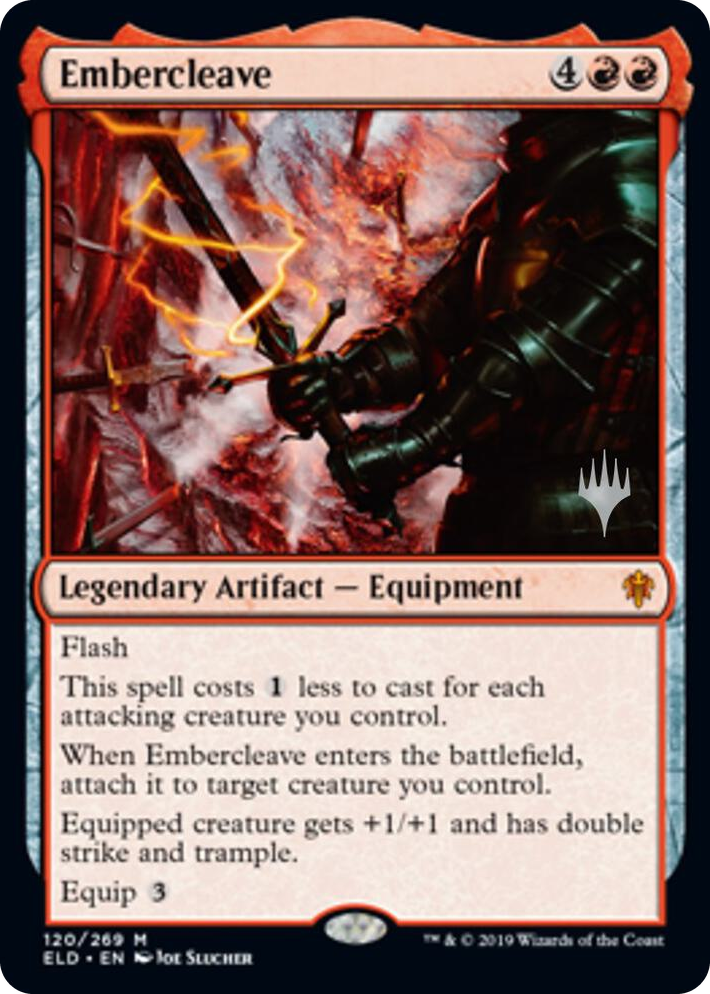 0120 Embercleave M Promo Pack: Throne of Eldraine