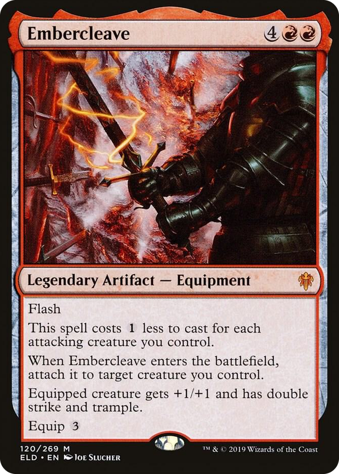 0120 Embercleave M Throne of Eldraine