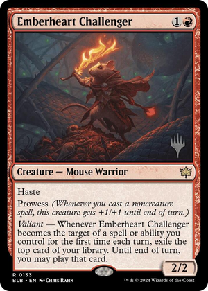 0133 Emberheart Challenger R Promo Pack: Bloomburrow