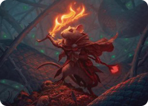 0019 Emberheart Challenger Art Card S Art Series: Bloomburrow