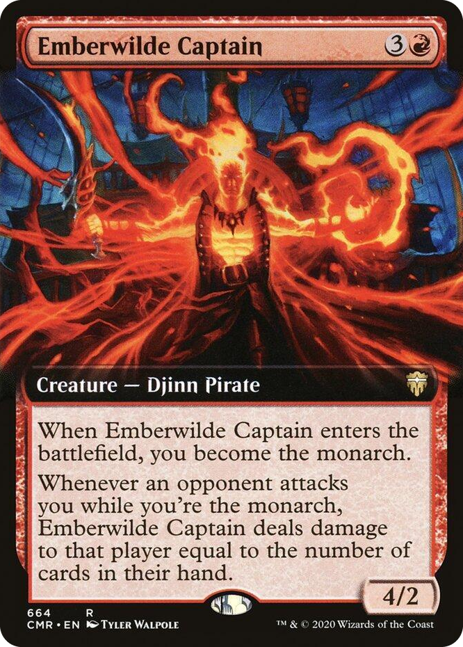 0664 Emberwilde Captain (Extended Art) R Commander Legends