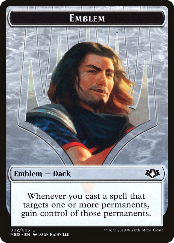 0002 Emblem - Dack Fayden T Mythic Edition: Ravnica Allegiance