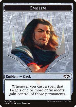 0002 Emblem - Dack Fayden T Mythic Edition: Ravnica Allegiance