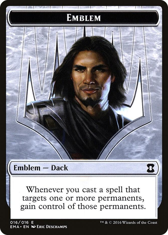 Emblem - Dack Fayden #16 T - Eternal Masters Pokemon card