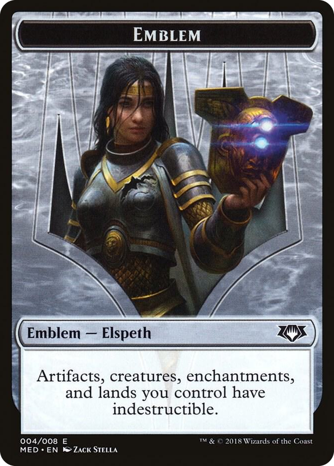 0004 Emblem - Elspeth, Knight-Errant T Mythic Edition: Guilds of Ravnica