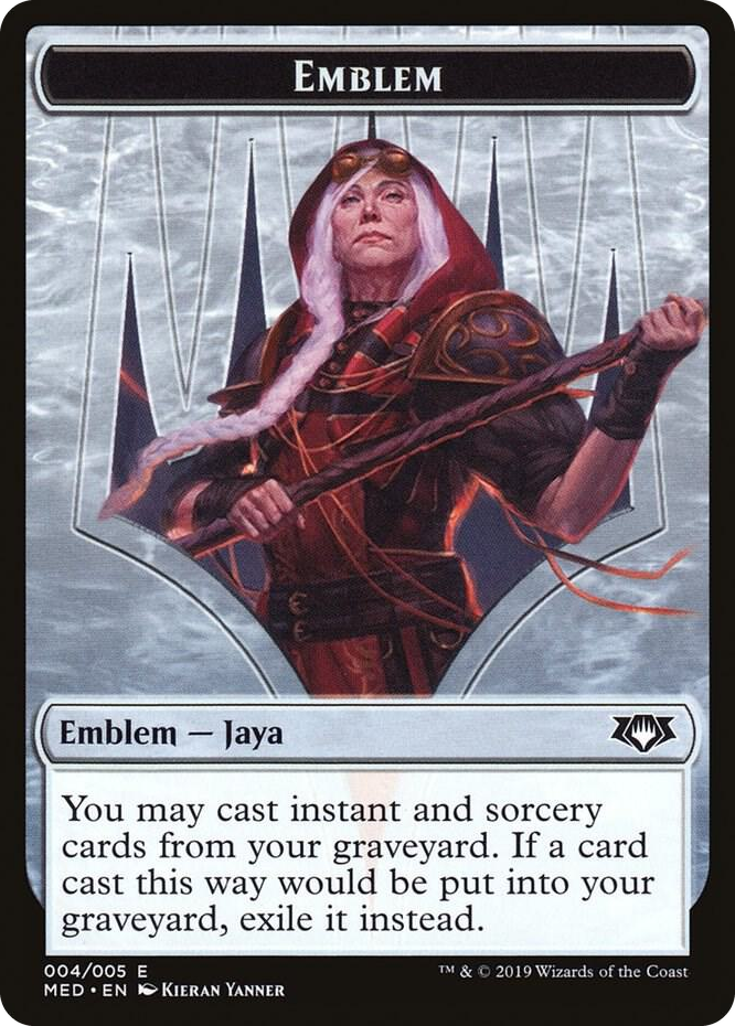 0004 Emblem - Jaya Ballard T Mythic Edition: Ravnica Allegiance