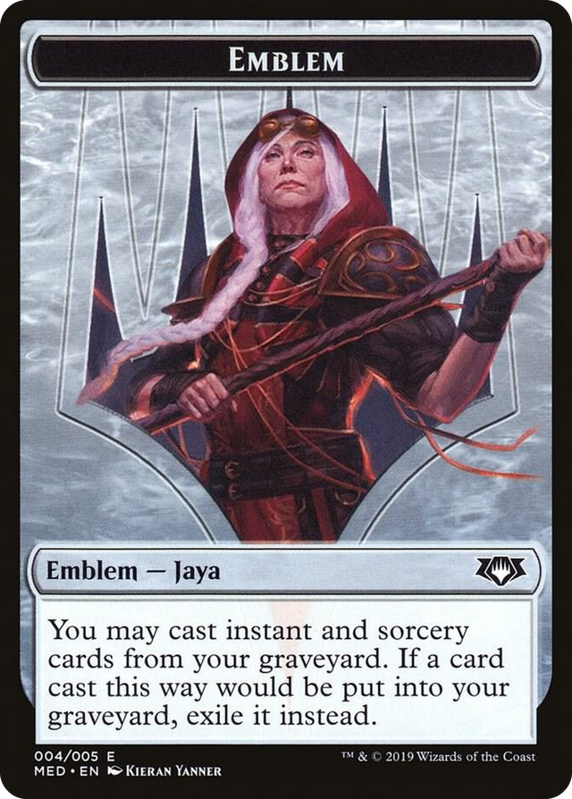 0004 Emblem - Jaya Ballard T Mythic Edition: Ravnica Allegiance