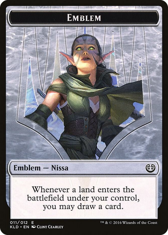 0011 Emblem - Nissa, Vital Force T Kaladesh