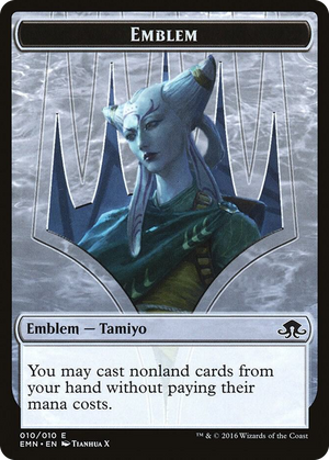 0010 Emblem - Tamiyo, Field Researcher T Eldritch Moon