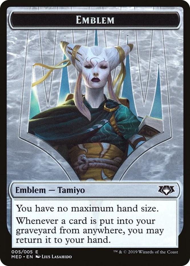 0005 Emblem - Tamiyo, the Moon Sage T Mythic Edition: Ravnica Allegiance