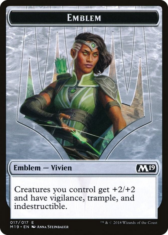 0017 Emblem - Vivien Reid T Core Set 2019