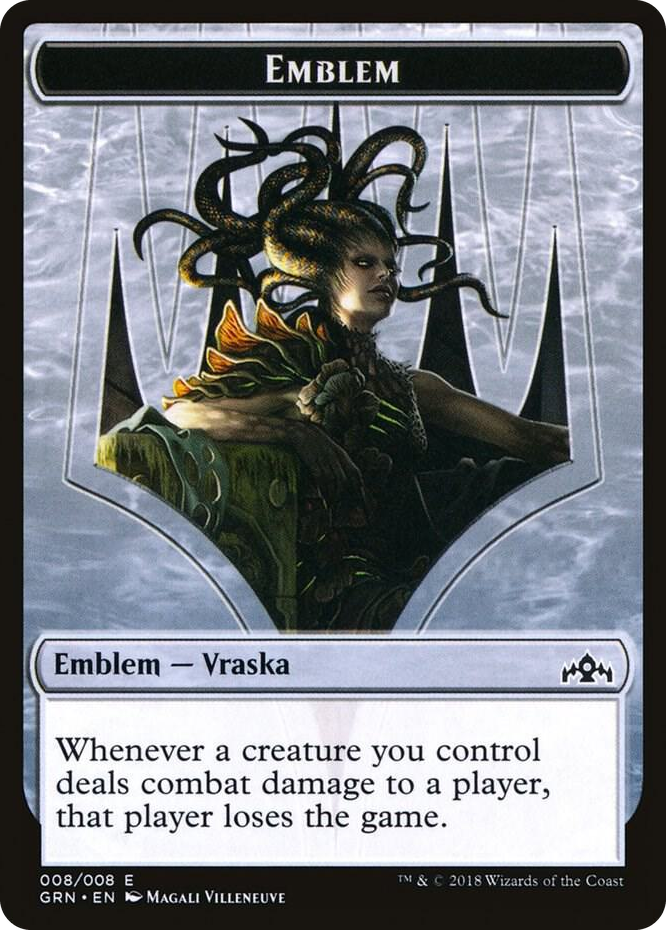 0008 Emblem - Vraska, Golgari Queen T Guilds of Ravnica