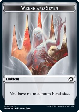 0018 Emblem - Wrenn and Seven T Innistrad: Midnight Hunt