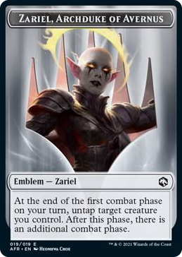 0019 Emblem - Zariel, Archduke of Avernus T Adventures in the Forgotten Realms