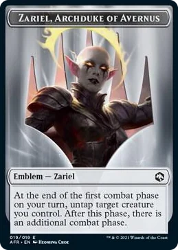 0019 Emblem - Zariel, Archduke of Avernus T Adventures in the Forgotten Realms