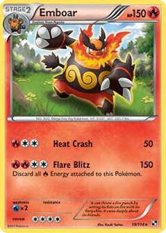 0019 Emboar Rare Deck Exclusives