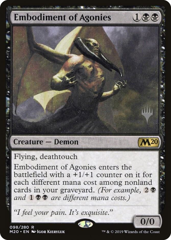 0098 Embodiment of Agonies R Promo Pack: Core Set 2020