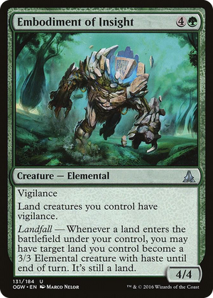 0131 Embodiment of Insight U Oath of the Gatewatch