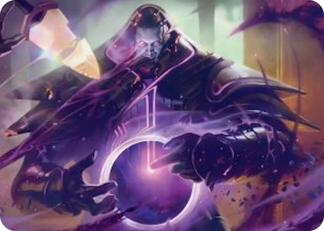 0013 Embrace Oblivion Art Card S Art Series: Edge of Eternities