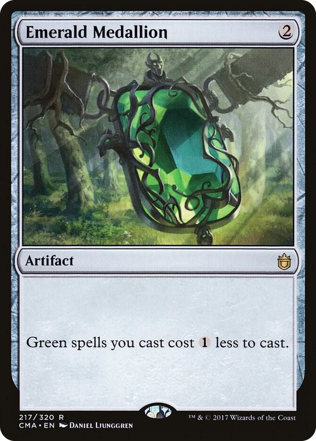 0217 Emerald Medallion R Commander Anthology