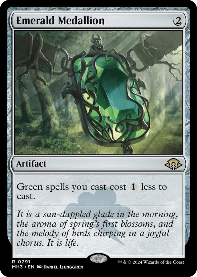 0291 Emerald Medallion R Modern Horizons 3