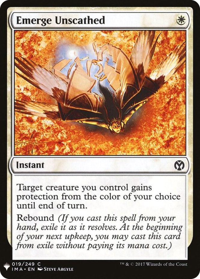 Emerge Unscathed #19 C - The List Reprints Pokemon card