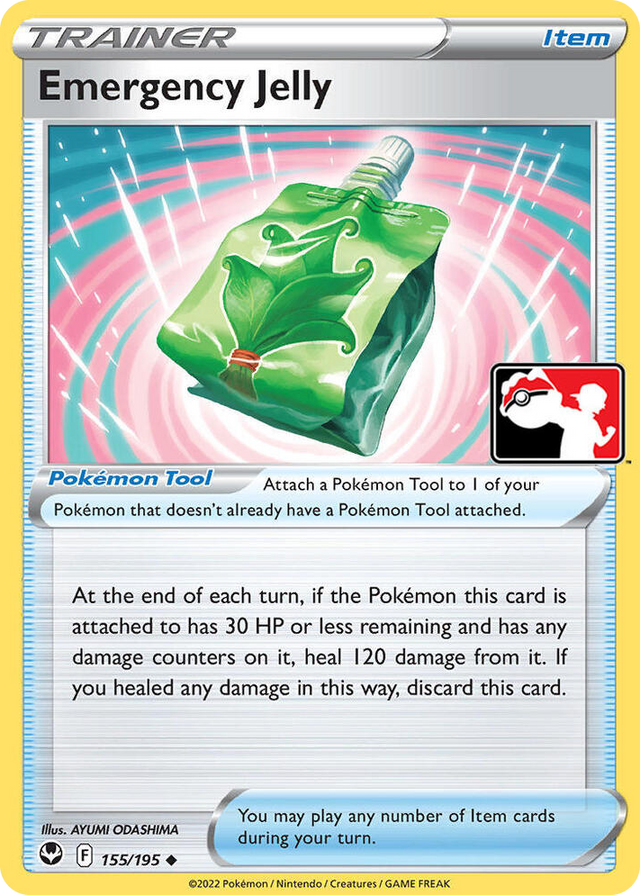 0155 Emergency Jelly Uncommon Prize Pack Series Cards