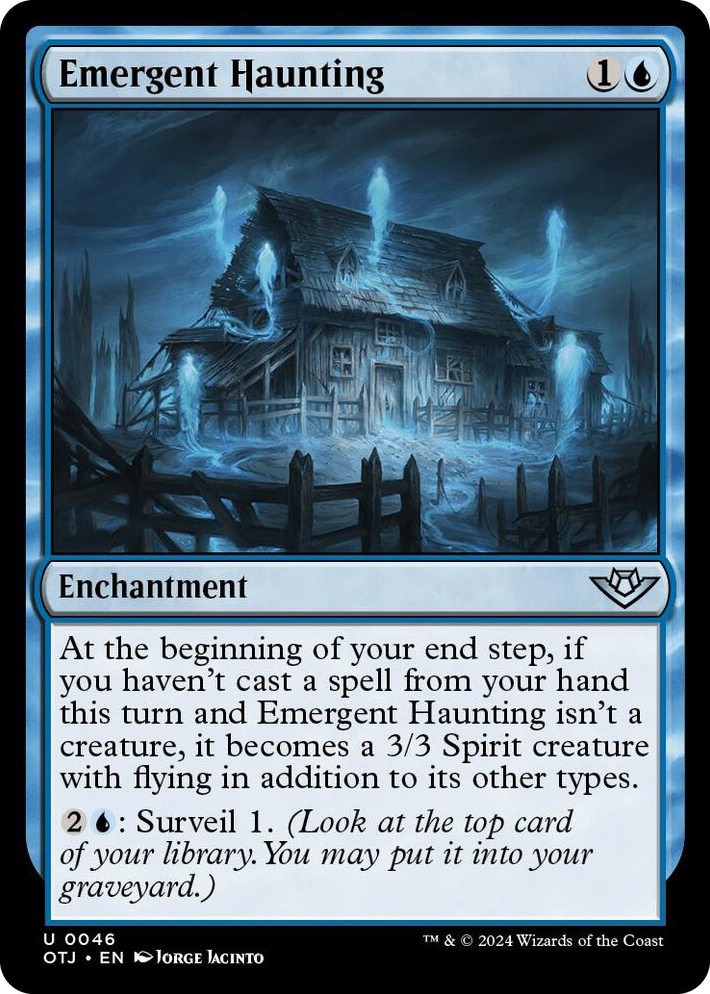 0046 Emergent Haunting U Outlaws of Thunder Junction