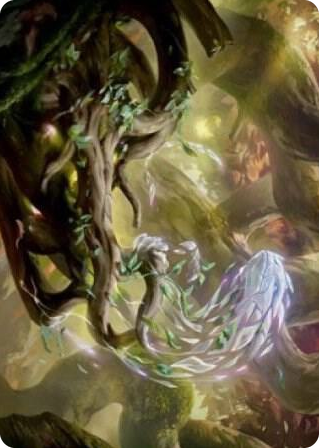 0017 Emergent Sequence Art Card S Art Series: Strixhaven