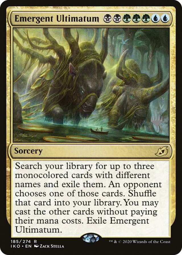 0185 Emergent Ultimatum R Promo Pack: Ikoria