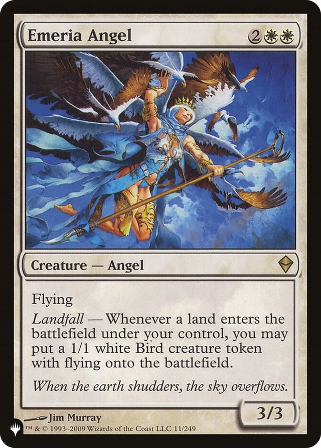 0011 Emeria Angel R The List Reprints
