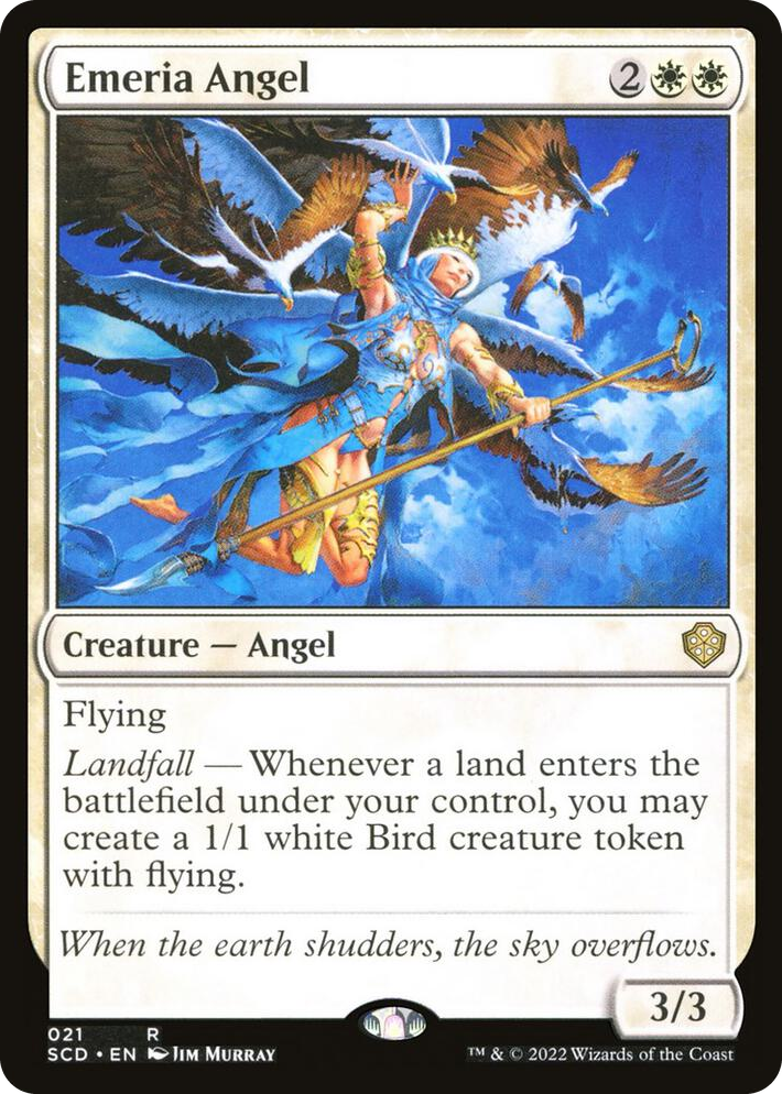 0021 Emeria Angel R Starter Commander Decks