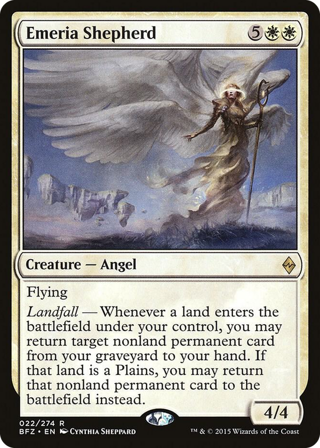 0022 Emeria Shepherd R Battle for Zendikar