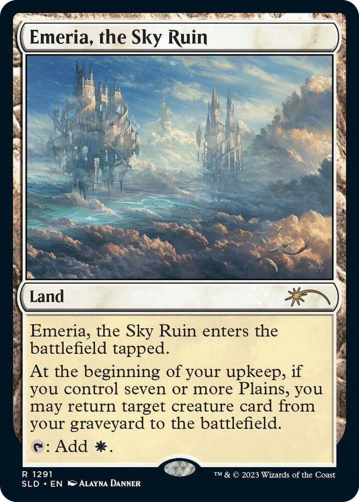 Emeria, the Sky Ruin #1291 R - Secret Lair Drop Series Pokemon card