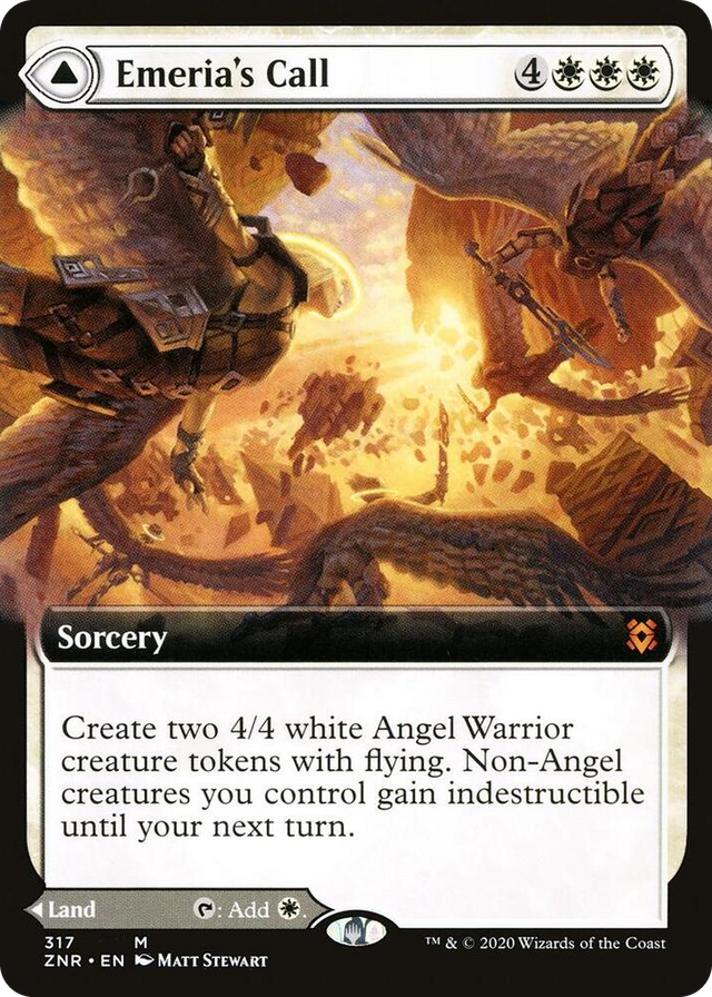 0317 Emeria's Call (Extended Art) M Zendikar Rising