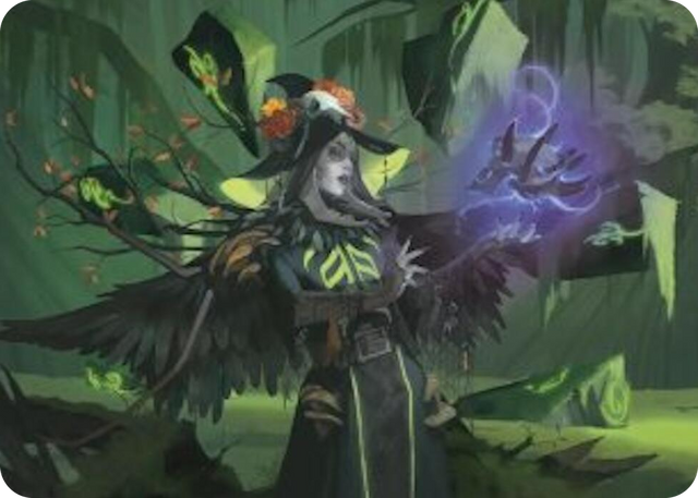0010 Emeritus of Woe Art Card S Art Series: Secrets of Strixhaven