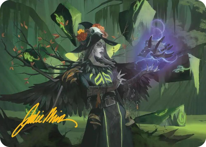 Emeritus of Woe Art Card (Gold-Stamped Signature) #10 S - Art Series: Secrets of Strixhaven Pokemon card