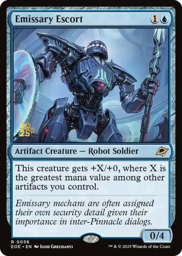 0056 Emissary Escort R Prerelease Cards