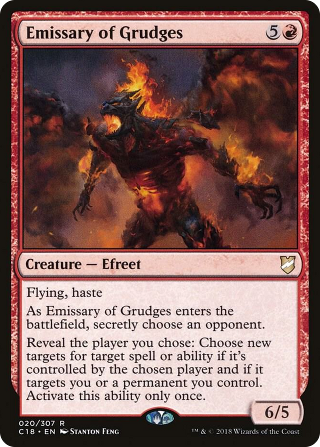 0020 Emissary of Grudges R Commander 2018